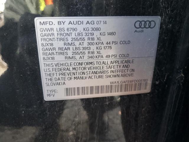 WA1LGAFE6FD005183 Audi Q7 Premium Plus