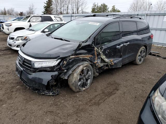 Auction sale of the 2022 Honda Odyssey Touring, vin: 5FNRL6H86NB500698, lot number: 44459134