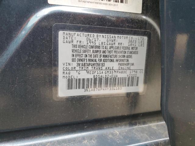 3N1AB7AP4HY356183 Nissan SENTRA S