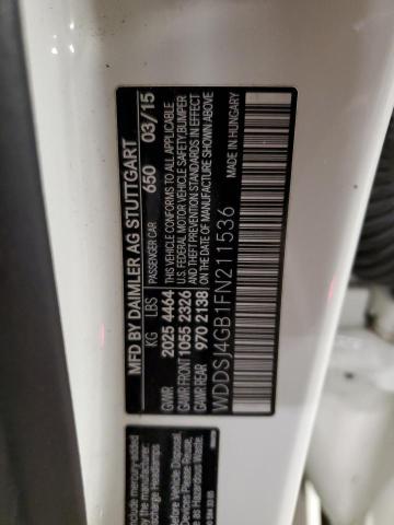 WDDSJ4GB1FN211536 Mercedes-Benz CLA 250 4MATIC