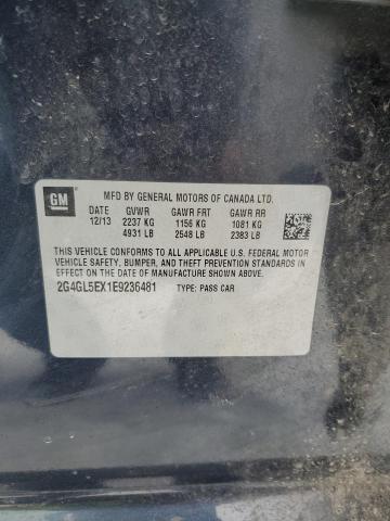 2G4GL5EX1E9236481 Buick Regal