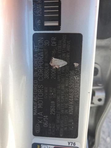 KNAFK4A63F5291696 KIA FORTE LX