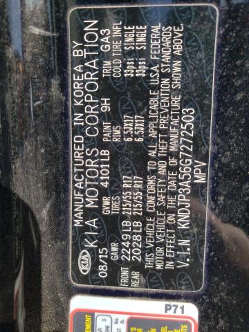 KNDJP3A56G7272503 KIA SOUL +