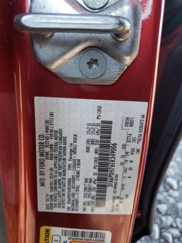 3FA6P0H76ER349006 Ford FUSION SE