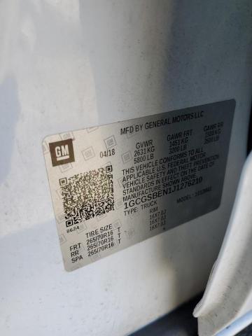 1GCGSBEN1J1276210 Chevrolet Colorado