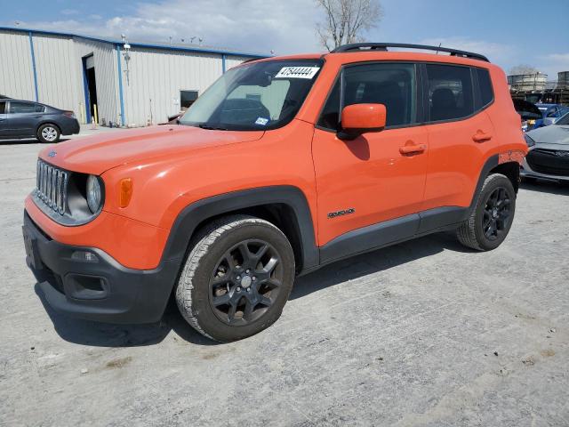 Продаж на аукціоні авто 2016 Jeep Renegade Latitude, vin: ZACCJABT6GPE14976, номер лоту: 47544444