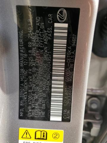 58ABK1GG5HU049571 Lexus ES 350