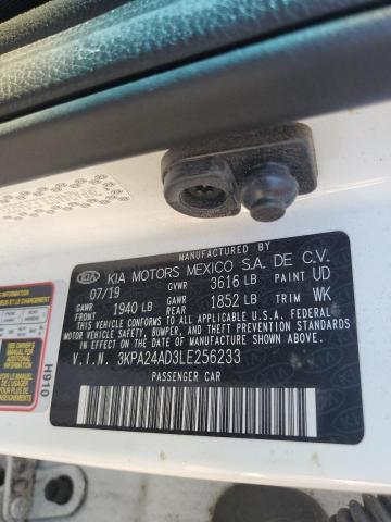 3KPA24AD3LE256233 KIA RIO LX
