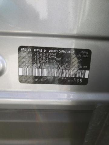 JA4ATVAA1PZ003439 Mitsubishi Eclipse Cross Le