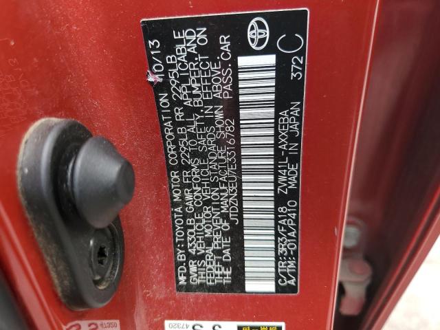 JTDZN3EU7E3316782 Toyota PRIUS V