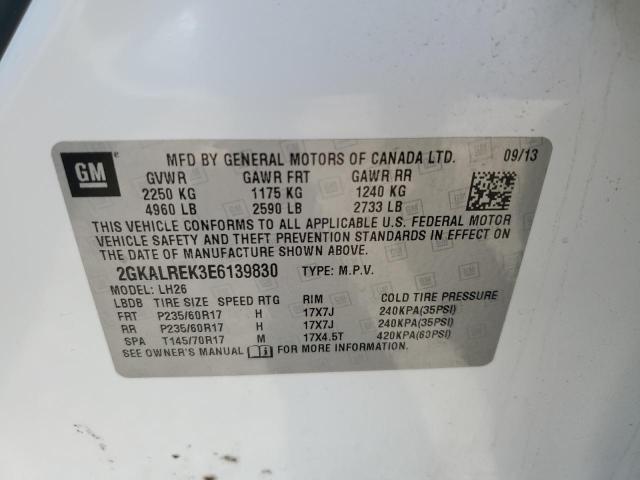 2GKALREK3E6139830 GMC Terrain Sle
