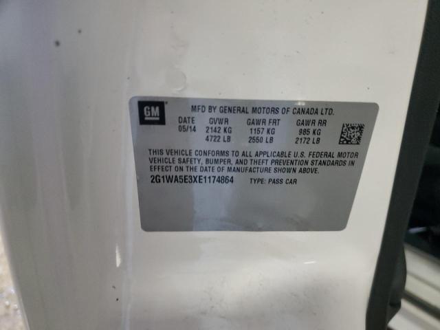 2G1WA5E3XE1174864 Chevrolet Impala Limited Ls
