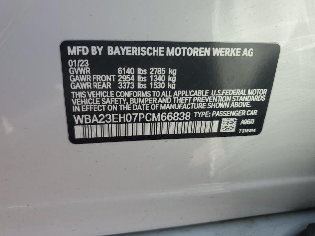 WBA23EH07PCM66838 BMW 740 I