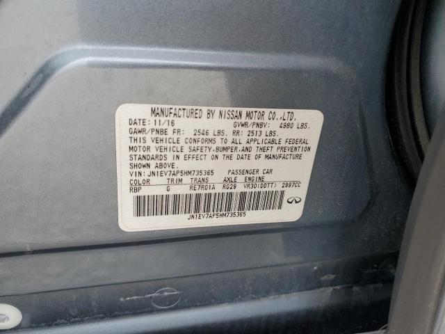 JN1EV7AP5HM735365 Infiniti Q50 Premium