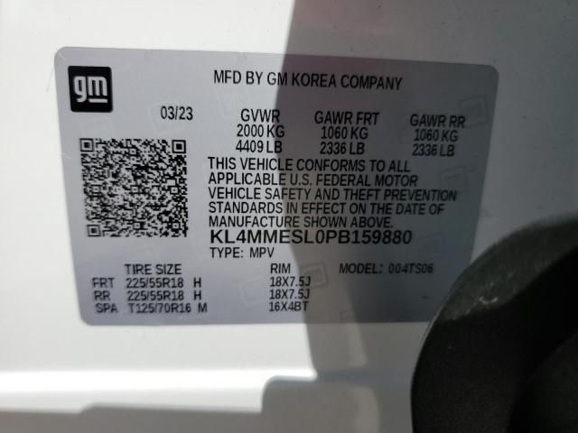 KL4MMESL0PB159880 Buick Encore Gx Select