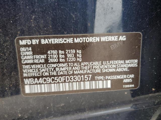 WBA4C9C50FD330157 BMW 428 Xi Gran Coupe Sulev