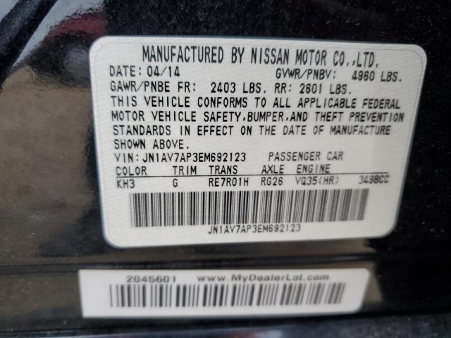 JN1AV7AP3EM692123 Infiniti Q50 Hybrid Premium