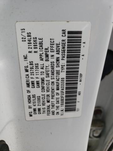 19UUB3F55FA005599 Acura TLX TECH
