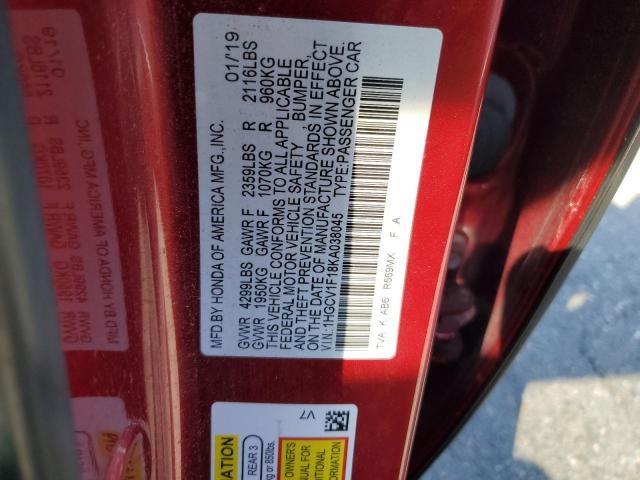 1HGCV1F18KA038045 Honda ACCORD LX