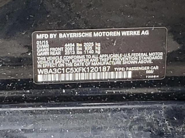 WBA3C1C5XFK120187 BMW 328 I Sulev