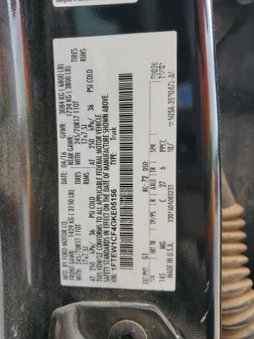 1FTEW1CF4GKE05156 Ford F150 Supercrew