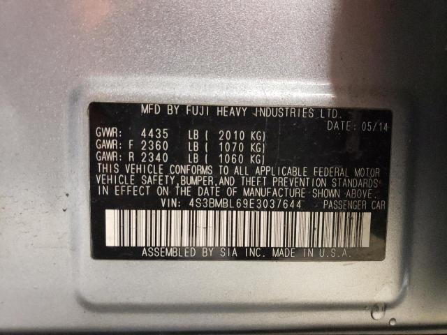 4S3BMBL69E3037644 Subaru Legacy 2.5i Limited