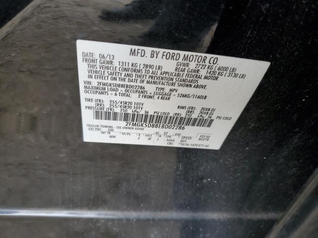 2FMGK5D88EBD02286 Ford Flex Limited