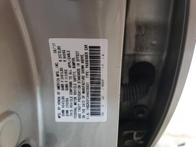 1HGCR3F08HA036831 Honda ACCORD EXL