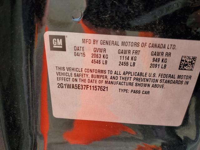 2G1WA5E37F1157621 Chevrolet Impala Limited Ls