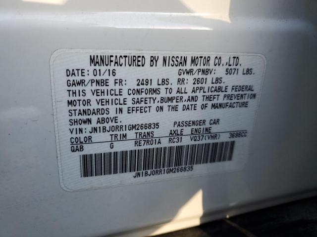 JN1BJ0RR1GM266835 Infiniti QX50