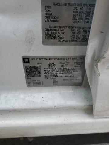 3GTU9DEL0MG199604 GMC Sierra K1500 Slt