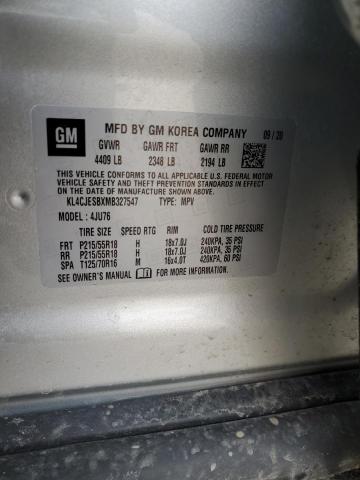 KL4CJESBXMB327547 Buick Encore Preferred