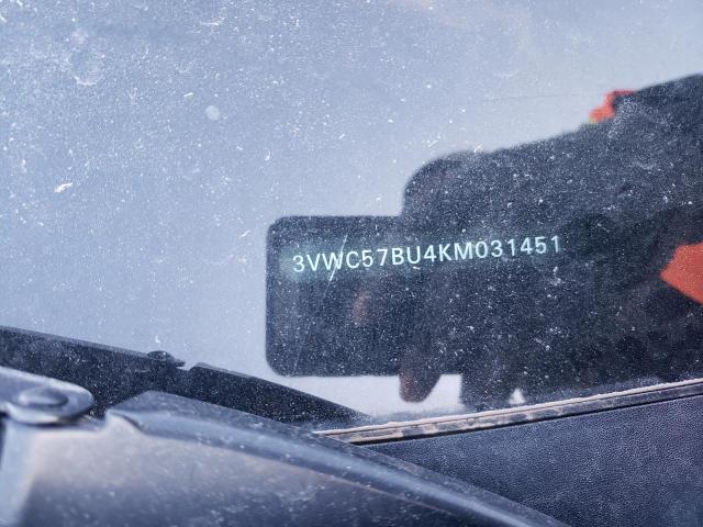 3VWC57BU4KM031451 Volkswagen JETTA S