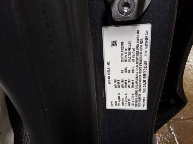 5YJ3E1EB5PF635502 Tesla MODEL 3
