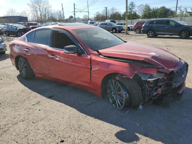 JN1FV7AR1KM830146 Infiniti Q50 Red Sport 400