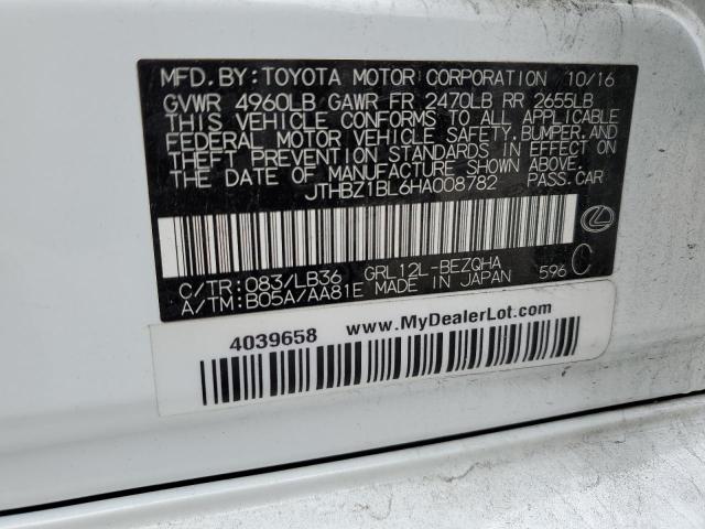 JTHBZ1BL6HA008782 Lexus Gs 350 Base
