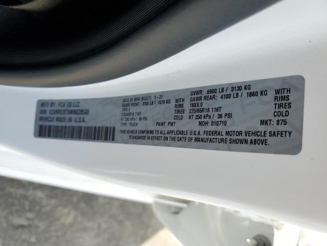 1C6RREBT6MN628548 RAM 1500 Big Horn/lone Star