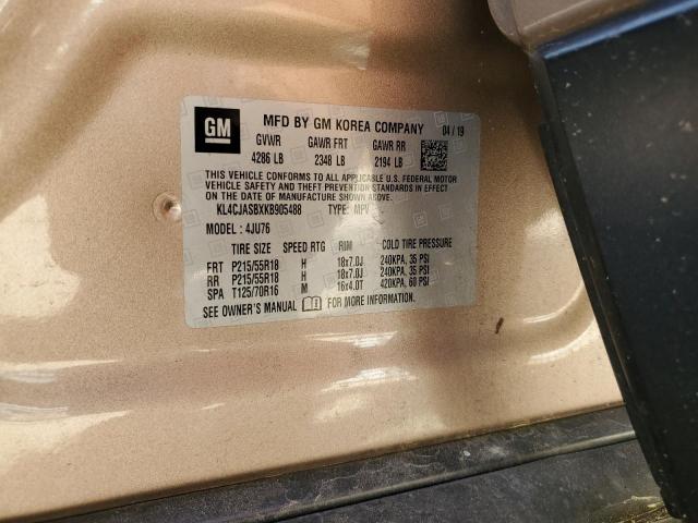 KL4CJASBXKB905488 Buick Encore Preferred