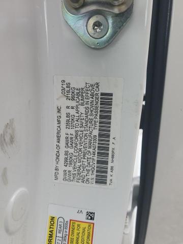 1HGCV1F14KA073309 Honda ACCORD LX