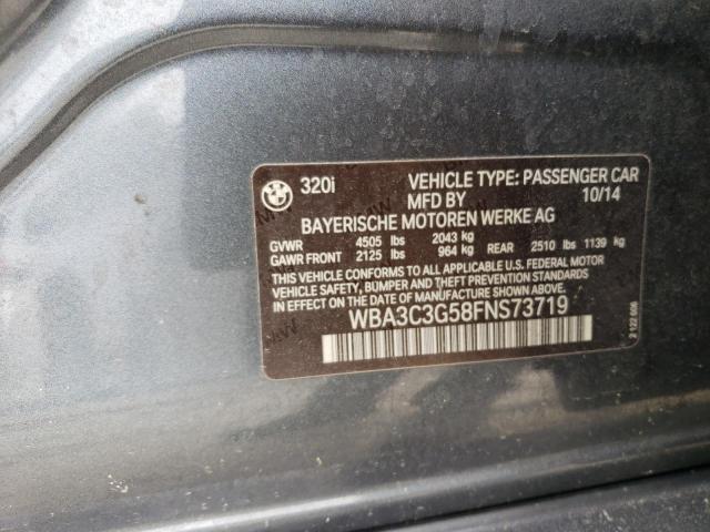 WBA3C3G58FNS73719 BMW 320 I Xdrive