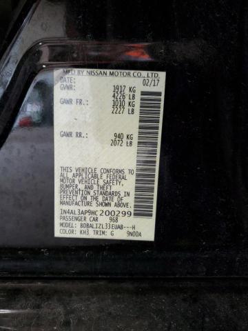 1N4AL3AP9HC200299 Nissan ALTIMA 2.5
