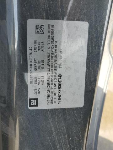 1G1FB1RX5G0167449 Chevrolet CAMARO LT