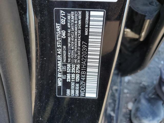 WDDZF4KB1HA220397 Mercedes-Benz E 300 4matic