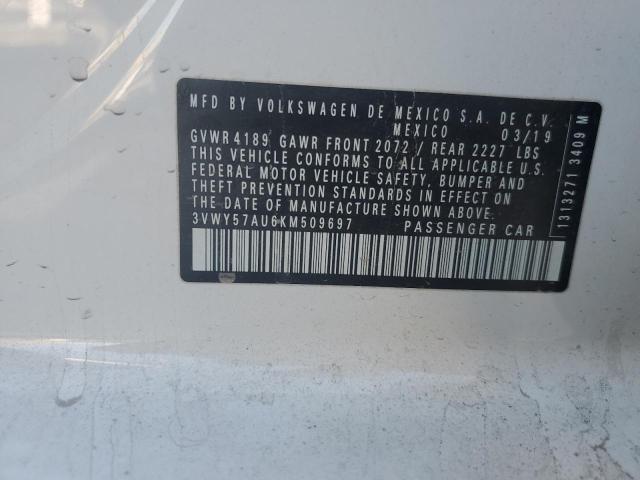 3VWY57AU6KM509697 Volkswagen Golf Sportwagen S