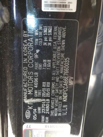 KNDPCCA66E7660035 KIA Sportage Sx
