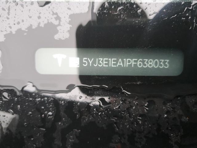 5YJ3E1EA1PF638033 Tesla MODEL 3