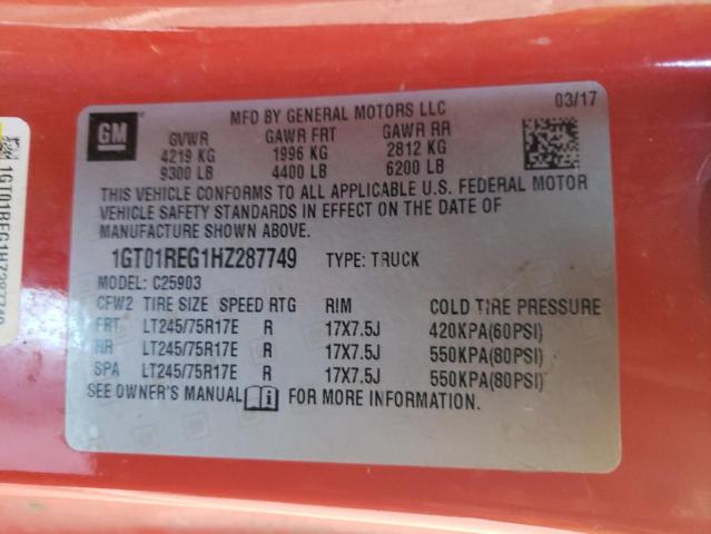 1GT01REG1HZ287749 GMC Sierra C2500 Heavy Duty
