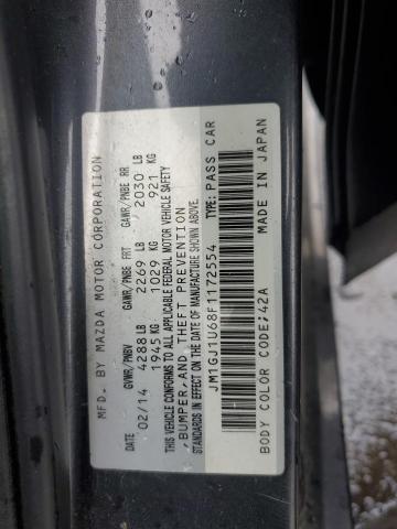 JM1GJ1U68F1172554 Mazda 6 SPORT