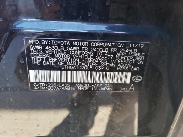 JTHGA1D20L5103910 Lexus Is 300 F-sport