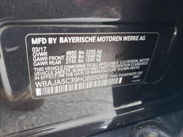 WBAJA5C39HG895069 BMW 530 I